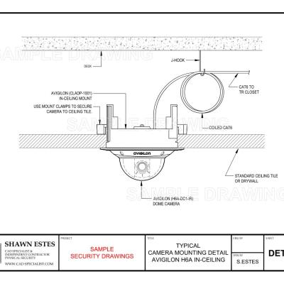 Typical Camera Mounting Details Det C.01