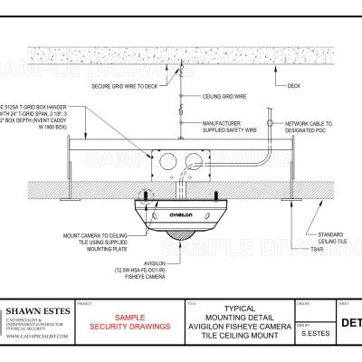 Typical Camera Mounting Details Det C.03