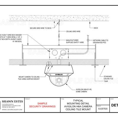 Typical Camera Mounting Details Det C.04